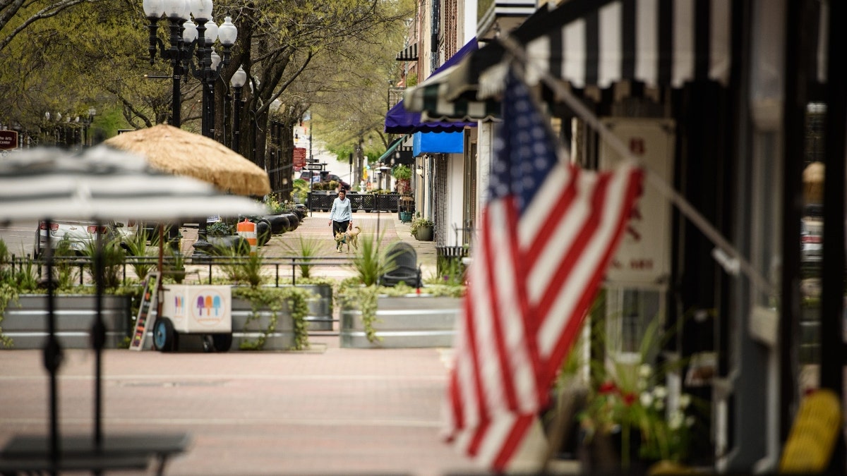 Buildings in downtown Fayetteville