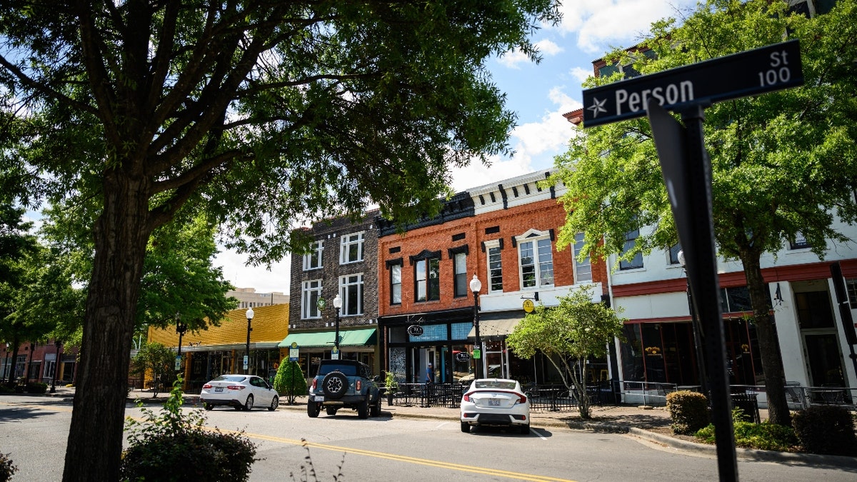 Buildings in Downtown Fayetteville