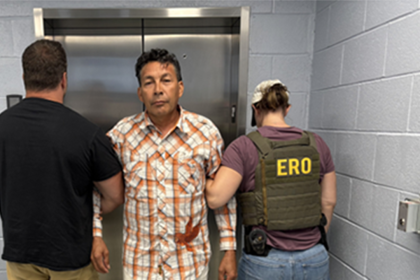 ICE arrests illegal immigrant who was released despite charges of sex crimes against children