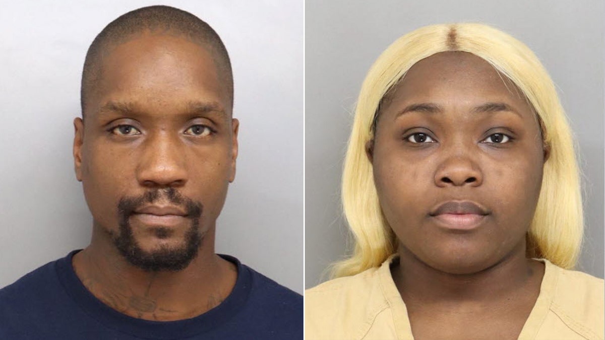 Montianez Merriweather and Dekyra Vernon mugshots