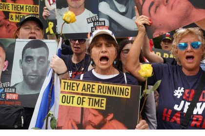 Brother of Israeli hostage urges UN to act after video shows Hamas starving and torturing captives