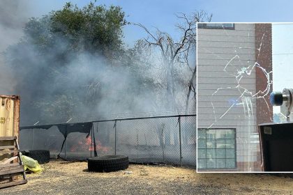 ‘Cowardly’ rioter threw rock, set fire to ICE sub-office in Washington state: DHS