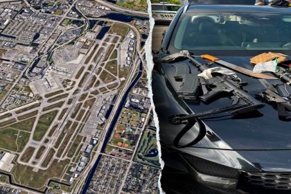 Man arrested with fully loaded AR-15 and knives outside Palm Beach airport frequented by Trump