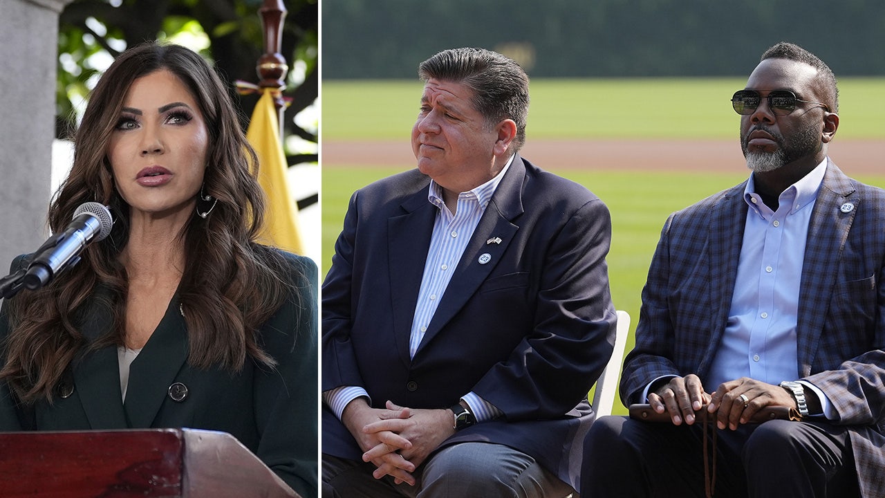 Noem, in Illinois, calls out Gov. Pritzker, Chicago’s mayor over their handling of criminal illegal immigrants