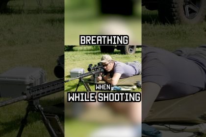 A tip for breathing while shooting #shorts #tips #military