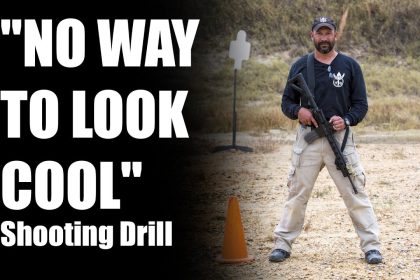 The “NO WAY TO LOOK COOL” Shooting Drill | Athletic Agility shooting Drills | Tactical Rifleman