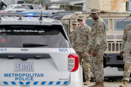 National Guard troops from six red states head to DC to help tackle crime