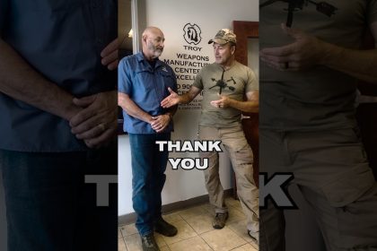 Had a blast touring Troy Industries yesterday! #shorts #military #fun