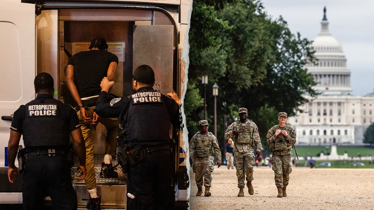 DC arrests surpass 1,000 as Trump-backed crackdown enters 12th homicide-free day