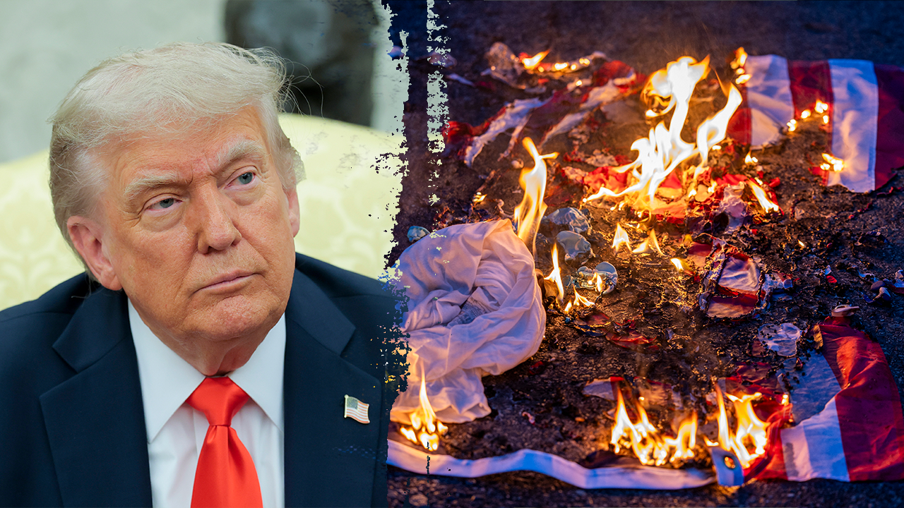 JONATHAN TURLEY: Trump’s bold flag-burning crackdown sets up big fight down the road