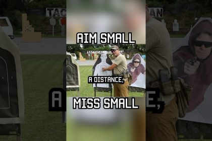 Aim small, miss small. #shorts #tips #military