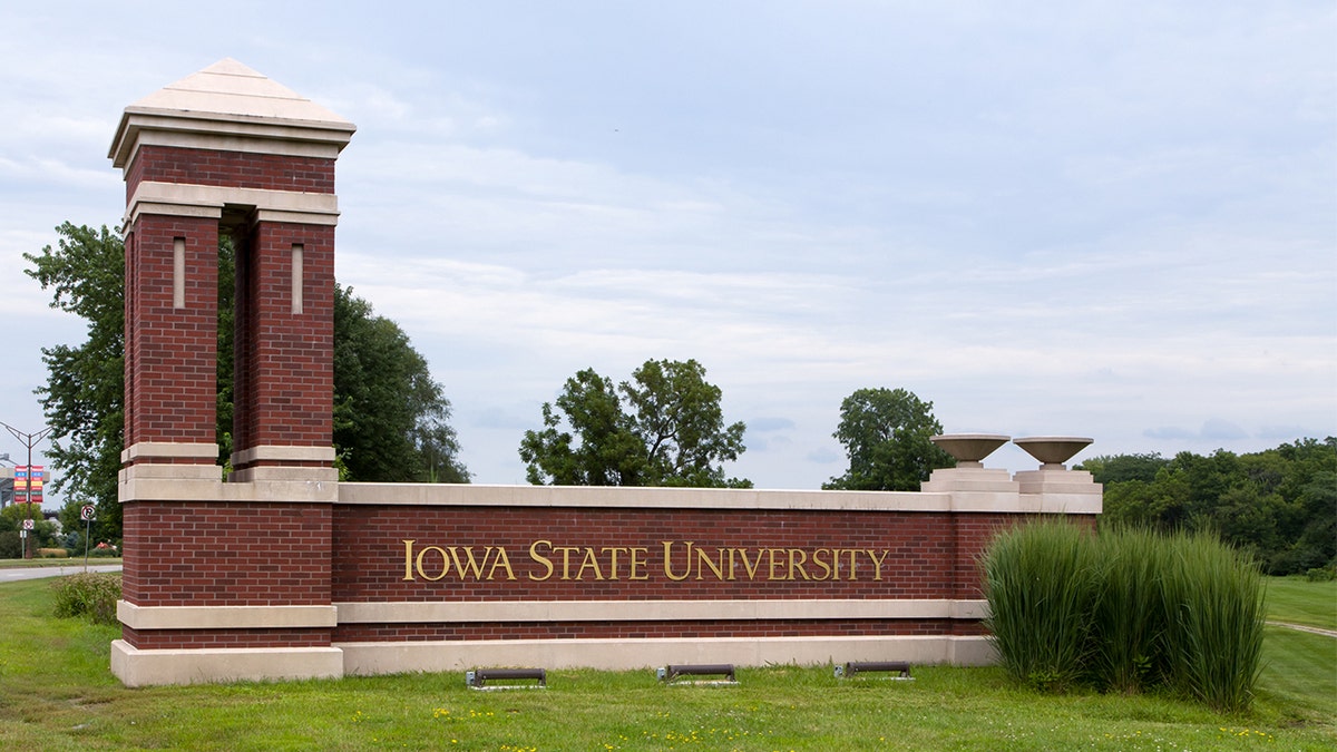 Entrance to Iowa State University