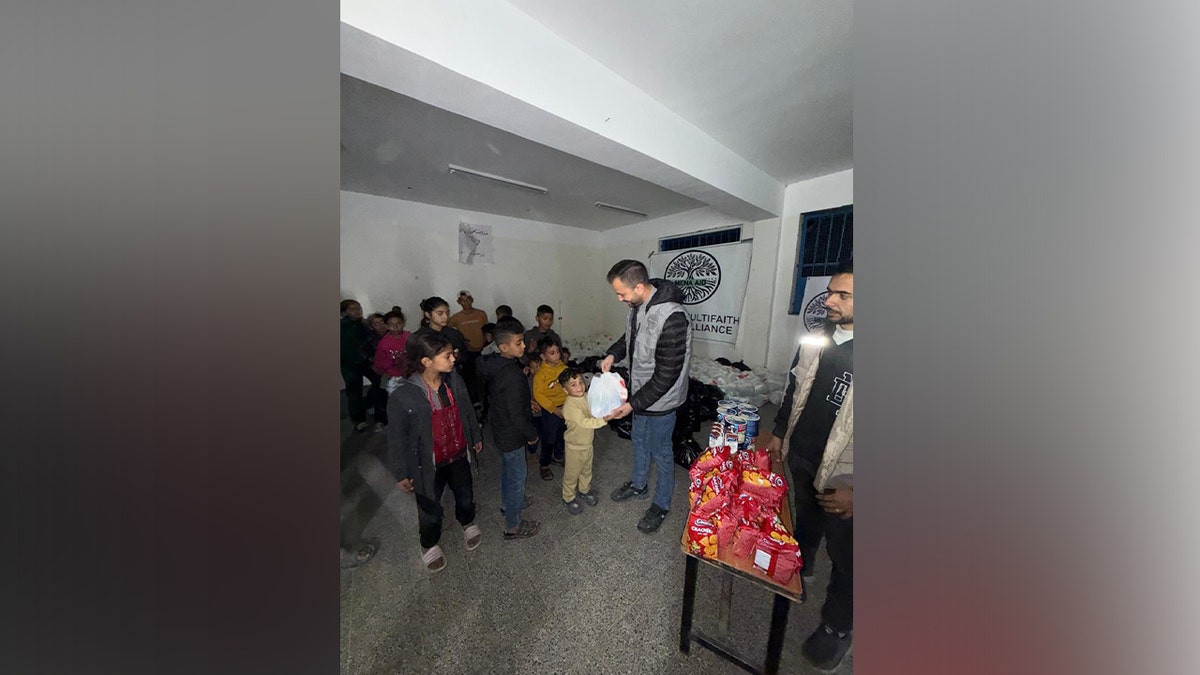 Aid workers delivered food to Gazans in the northern part of the enclave last week.