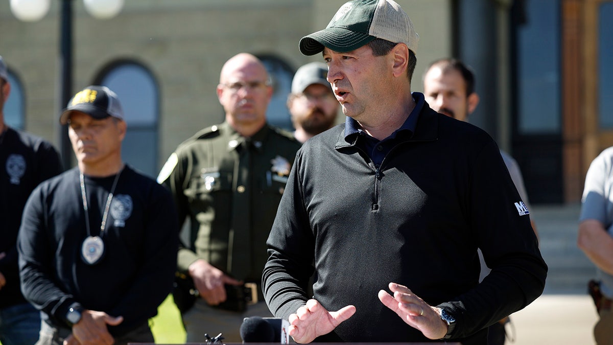 Montana Attorney General Austin Knudsen holds press conference