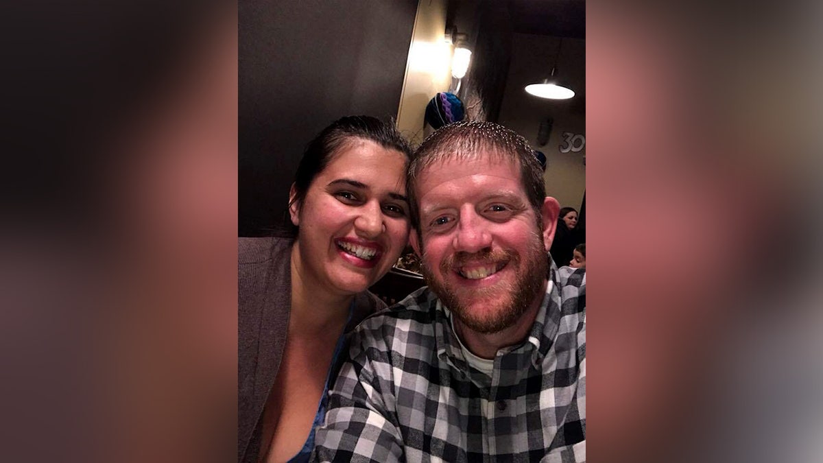 Clinton and Cristin Blink in a selfie