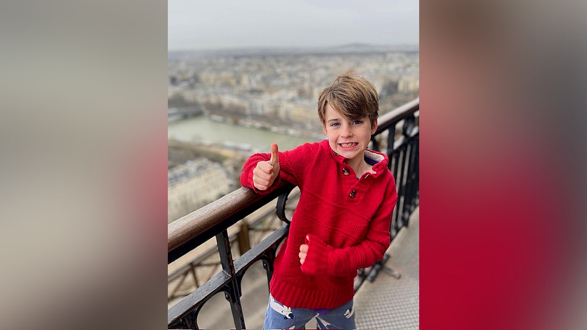 Eight-year-old Fletcher Merkel, who was one two students killed in a shooting at Annunciation Catholic Church in Minneapolis, Minn., Wednesday, Aug. 27, 2025.