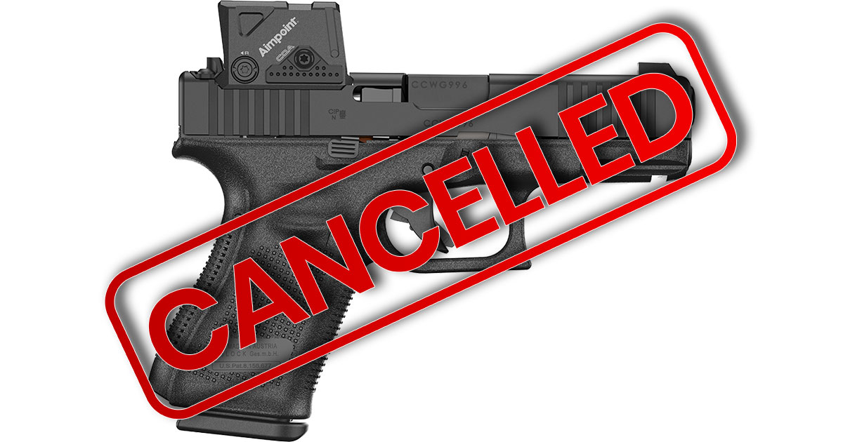 Glock COA Pistols Pulled from Civilian Market — Rumors Tie Move to P320 Troubles