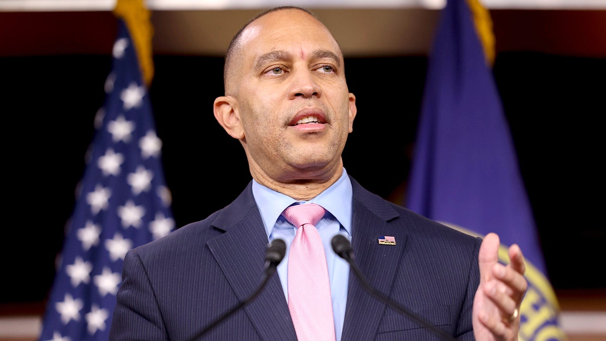 Rep. Hakeem Jeffries closeup