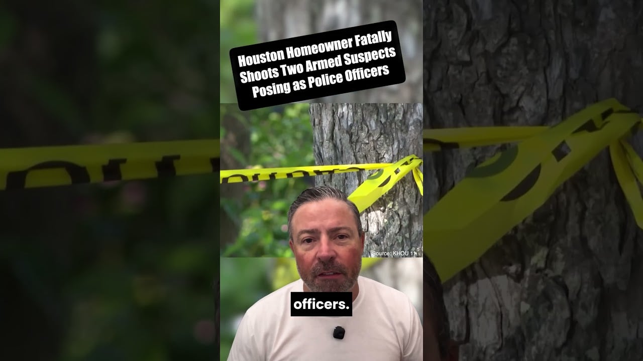 Houston Homeowner Fatally Shoots Two Armed Suspects Posing as Police Officers