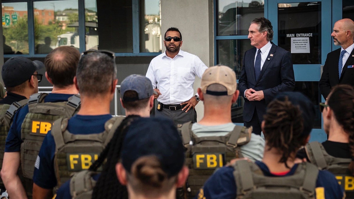 Kash Patel meets with FBI agents