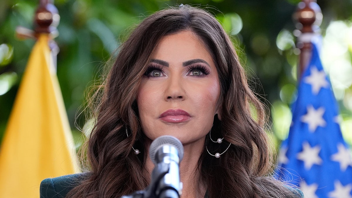 U.S. Homeland Security Secretary Kristi Noem 