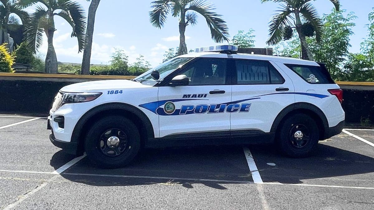 Maui Police Department vehicle