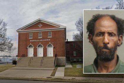 Tennessee man charged for allegedly raping unconscious woman outside church before she died