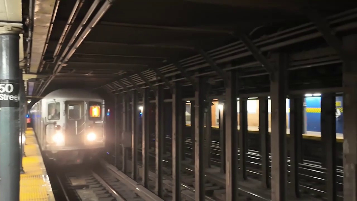A man was pushed onto the train tracks at a Midtown subway station.