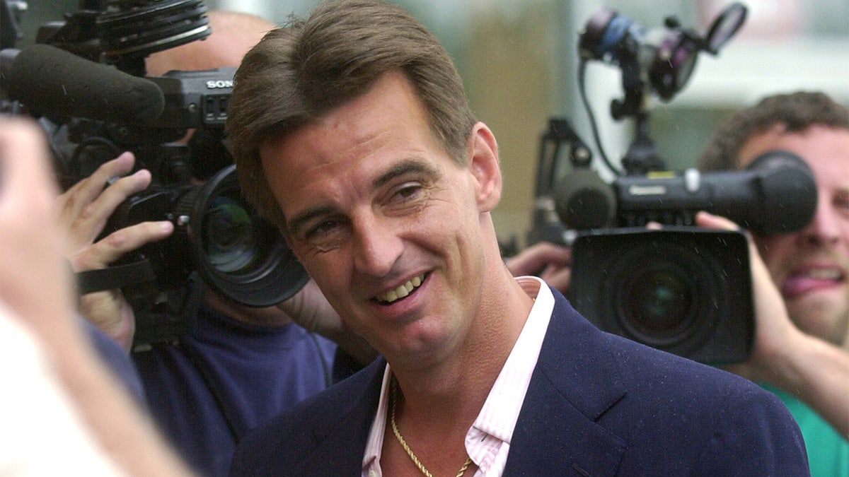 Daniel Pelosi leaving court