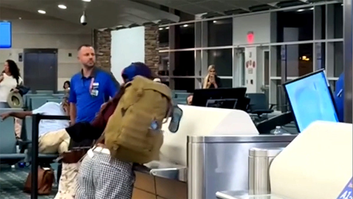Woman has meltdown at Orlando International Airport