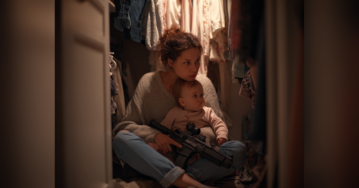 Mother Protects Baby, Fatally Shoots Intruder In Head During Home Invasion