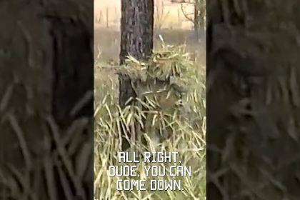 The greatest military camoflauge of all-time (1994 VHS footage of a sniper stalk) #shorts #vhs