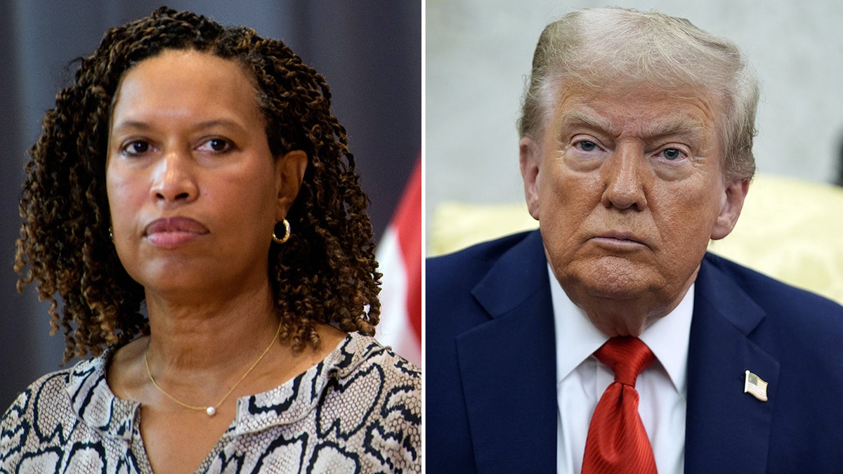 Muriel Bowser and Donald Trump