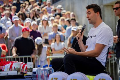 Video shows moments before assassination of Turning Point USA founder Charlie Kirk