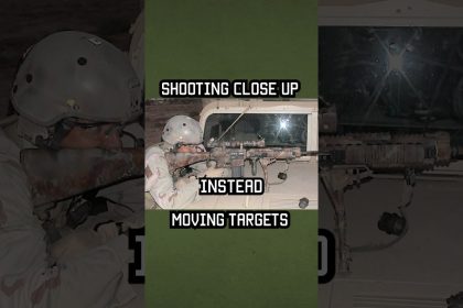 How to take down close-up moving targets #military #tips #shorts #shots