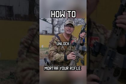 How to “mortar” your rifle #shorts #tips #military