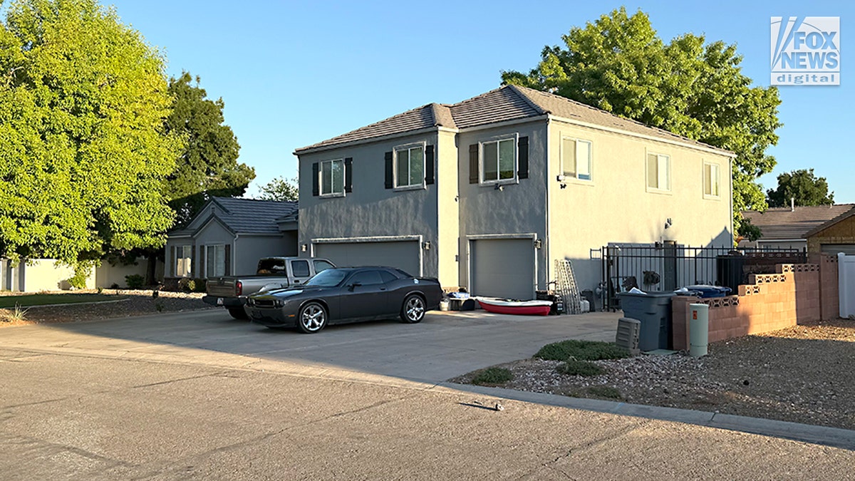 The home of the parents of Charlie Kirk's suspected killer. 