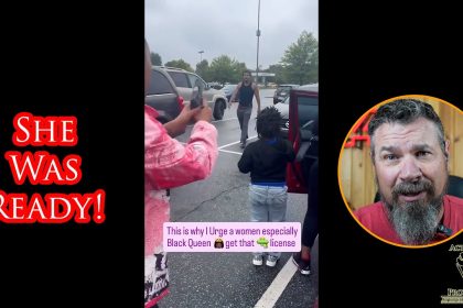 Protective Mama Has to Step Between Her Family And Mentally Unstable Carjacker