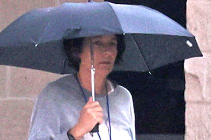 Ghislaine Maxwell goes for stroll at new minimum-security prison as former townhouse hits market