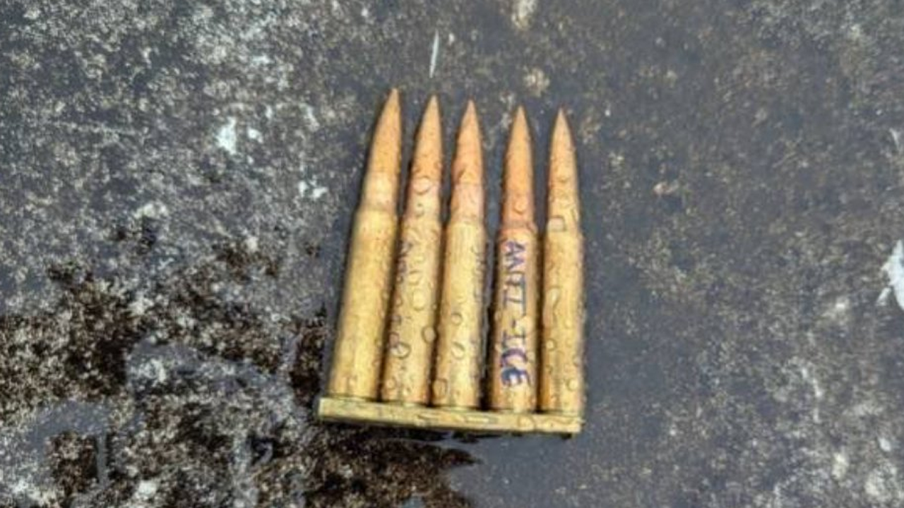 Mangione, Catholic Church shooter, Charlie Kirk shooter, ICE shooter all used engraved bullets