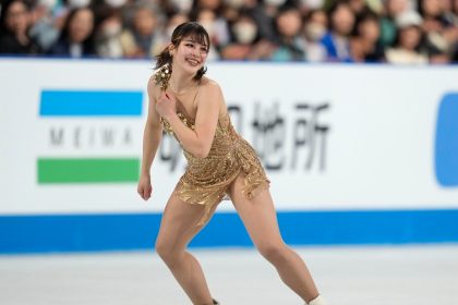 World champion figure skater changes routine music after singer is investigated in death of teenage girl
