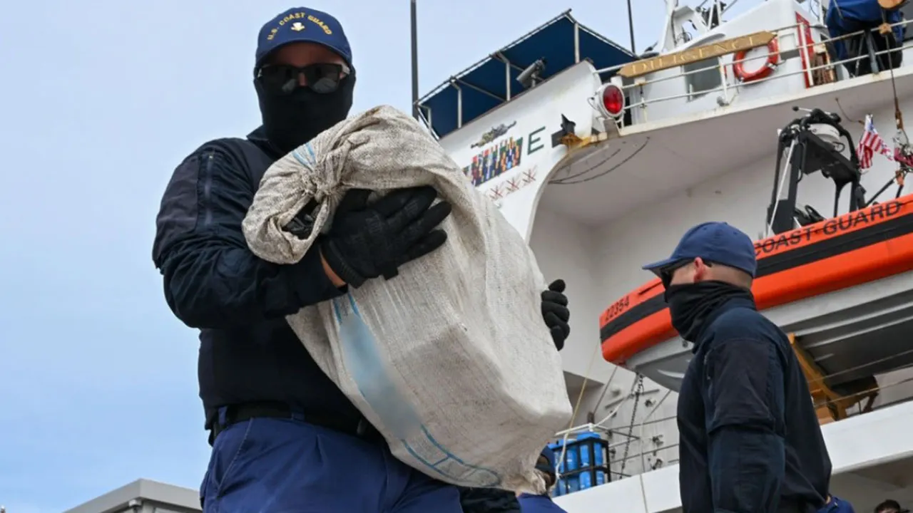 Drug task force seizes record-breaking 1 million pounds of cocaine, denying cartels and narco-terrorists B