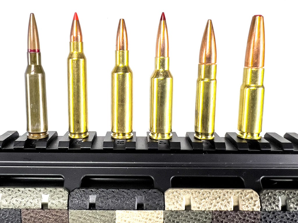 545×39 556 NATO 224 Valkyrie 6 ARC 300 Blackout 338 ARC