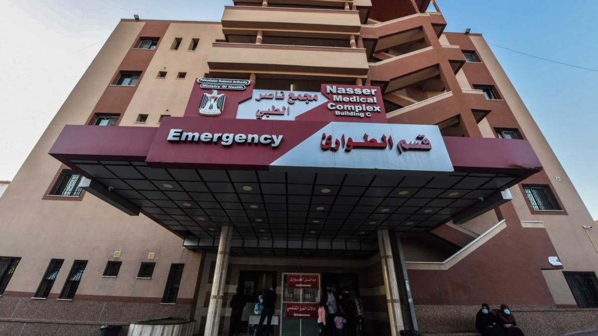 A view of Nasser Hospital in the city of Khan Yunis in Gaza, Dec. 2020. (Photo by Abed Zagout/Anadolu Agency via Getty Images.)