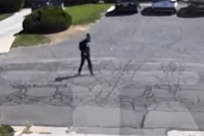 Chilling Footage Shows Suspect Before & After Charlie Kirk Campus Shooting