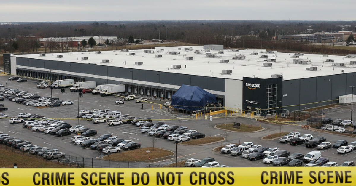 Gunman Dies By Suicide After Firing Outside Columbus Amazon Facility