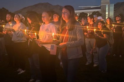 Utah students lift voices in prayer at vigil for Charlie Kirk’s Christian legacy: ‘Felt called by God’