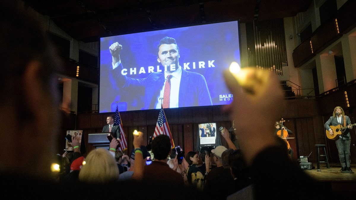 Charlie Kirk vigil in Washington, DC