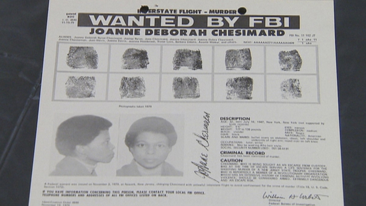 Joanne Chesimard wanted poster