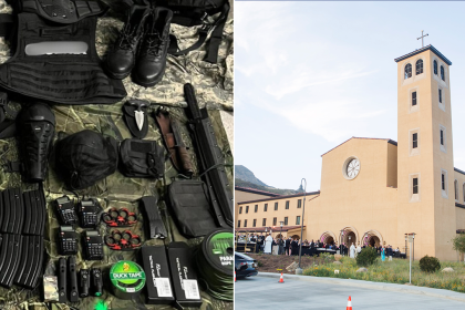 Man drove across country with weapons, made threats after targeting Catholic monastery, officials say